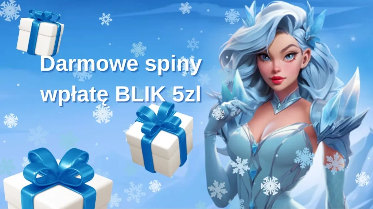 Darmowe spiny wpłatę BLIK 5zl