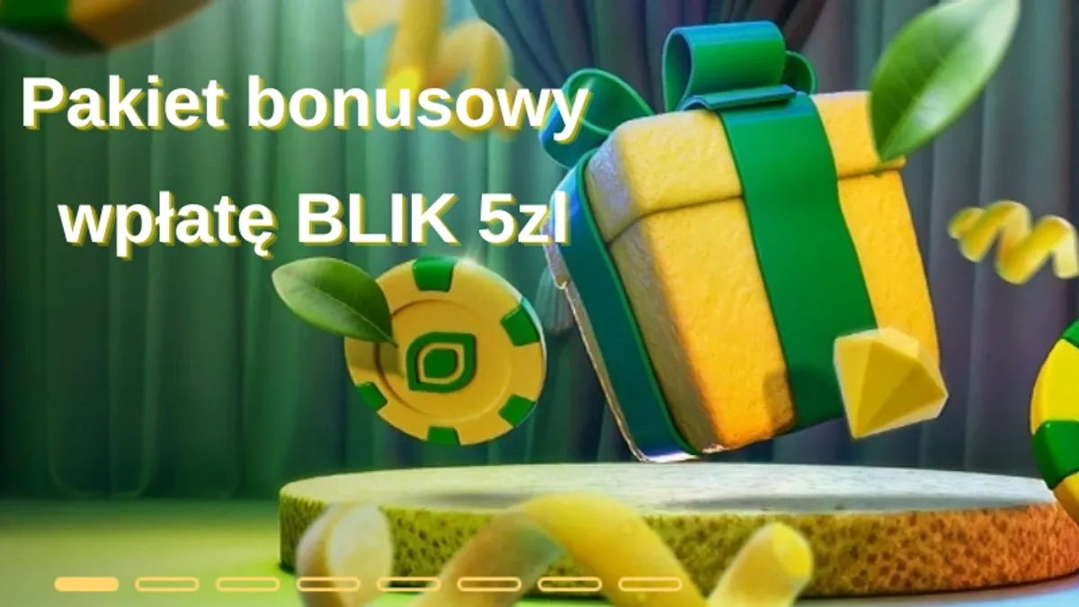 Pakiet bonusowy wpłatę BLIK 5zl